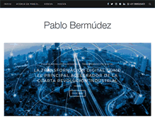 Tablet Screenshot of pablobermudez.com